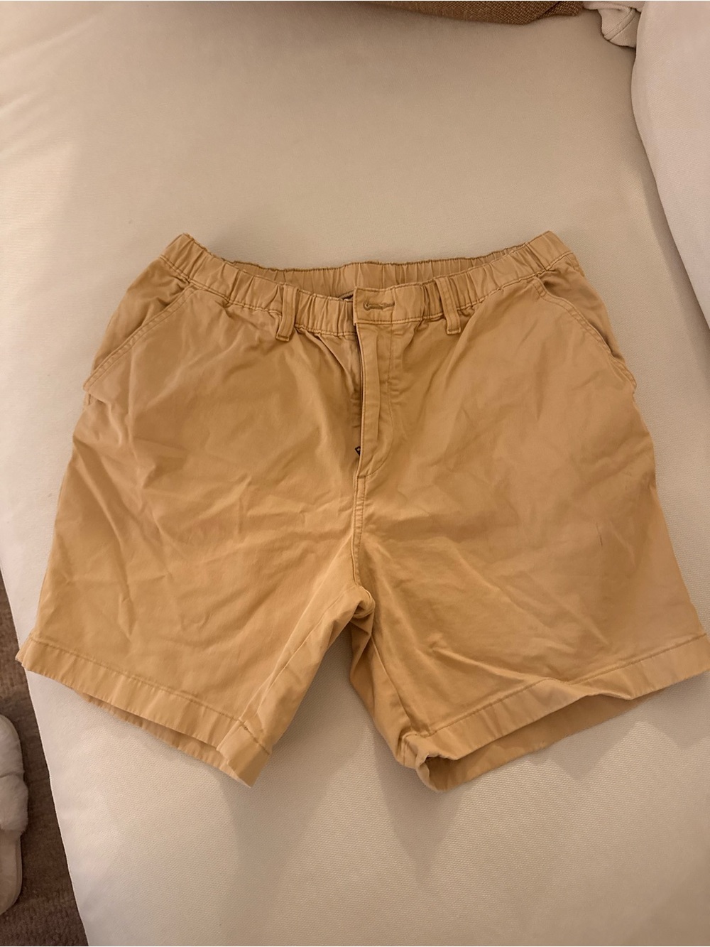 Chubbies Men's Casual Elastic-Waist Khaki Shorts